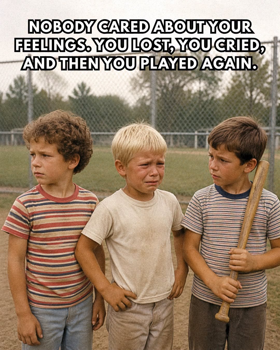 We learned to take a loss and keep swinging.