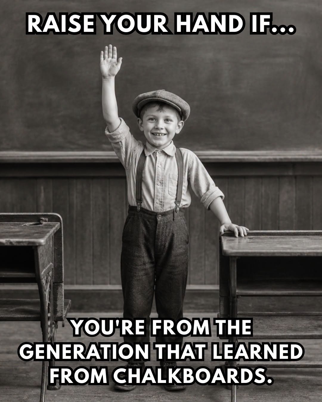 Both hands up! 🙋