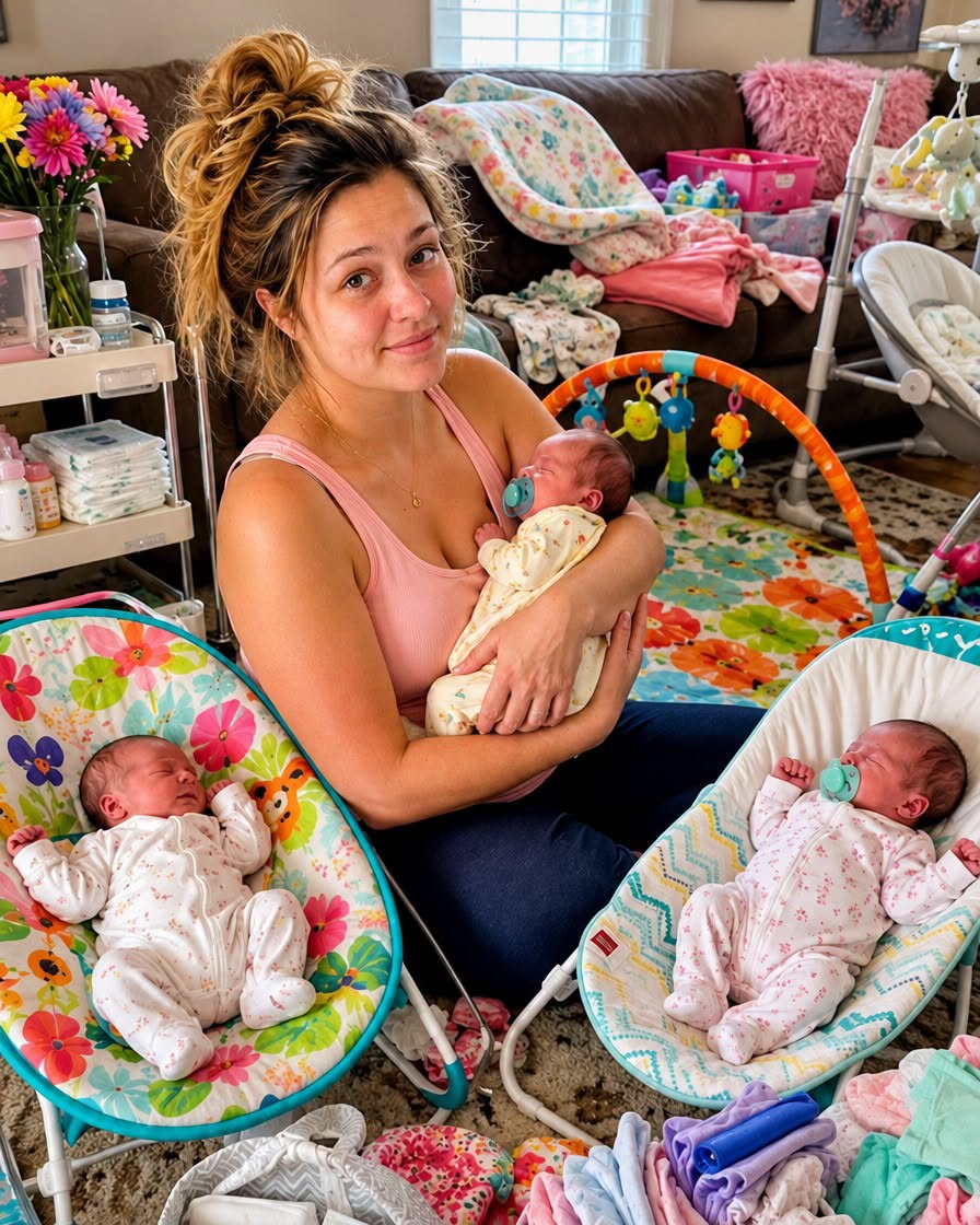 My husband abandoned me with our newborn triplets……