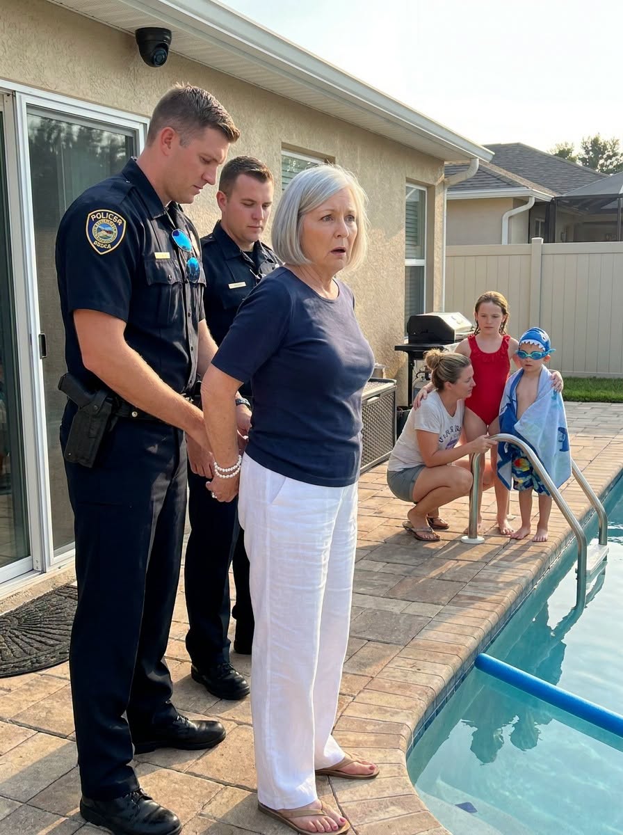 Karen Called 911 on My Kids for Swimming in Their Own Pool…..