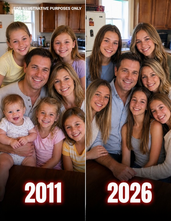 After My Wife Left, I Raised Our Six Daughters Alone — Years Later, She Returned