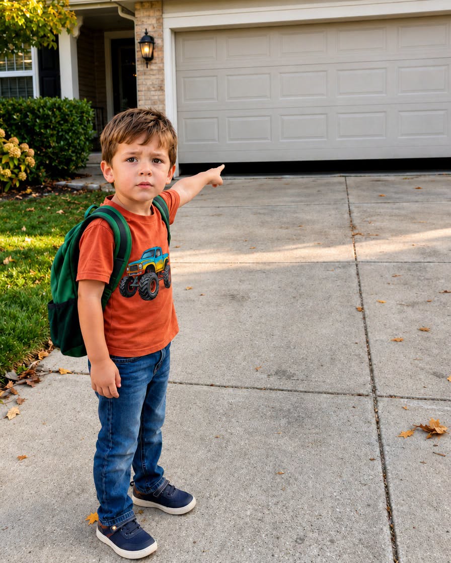 On the Way Home from Kindergarten, My Grandson Told Me Mom and Dad Had a Secret Even the Cops Couldn’t Know About – I Laughed at First, but by the Time He Finished, I Raced to My Daughter’s House