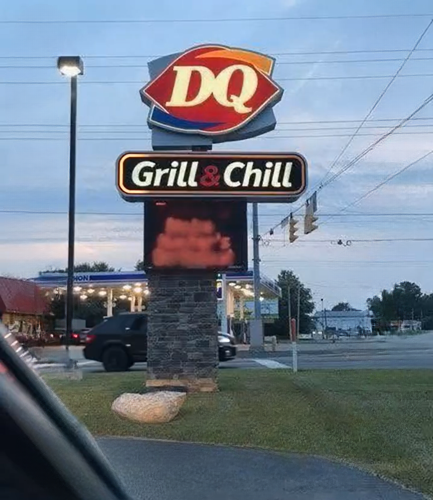 Viral Dairy Queen Sign from Wisconsin Sparks National Conversation