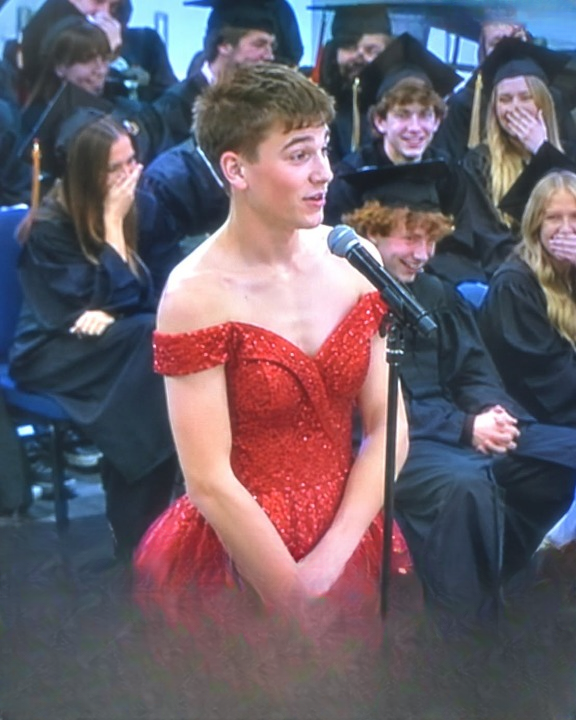 On Graduation Night, My Son Walked Onto the Stage Wearing an Outfit No One Expected—Then He Revealed the Real Reason Behind It, Leaving the Entire Auditorium in Complete Silence