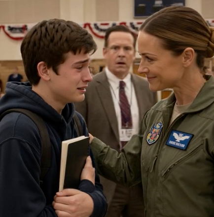 Your Mom Flies Fighter Jets?” My Son’s Teacher Laughed When He Said His Mother Flew